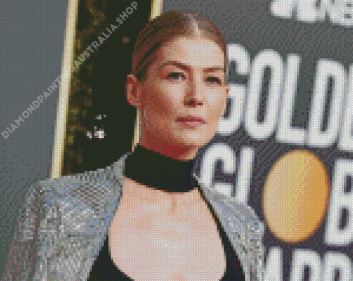 British Rosamund Pike Diamond Painting