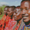 Close Up Masai People Diamond Painting