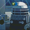 Dalek Art Diamond Painting