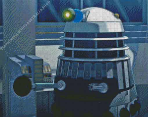 Dalek Art Diamond Painting