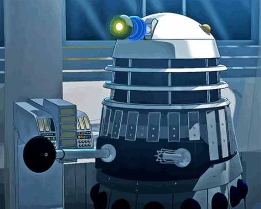 Dalek Art Diamond Painting