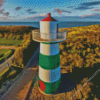 De Haan Lighthouse Diamond Painting