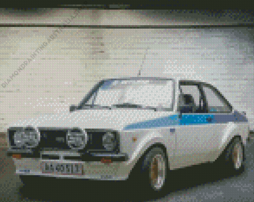 Ford Escort RS Rally Diamond Painting