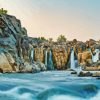 Great Falls National Park Waterfalls Diamond Painting