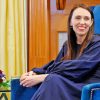 Jacinda Ardern Sitting Diamond Painting