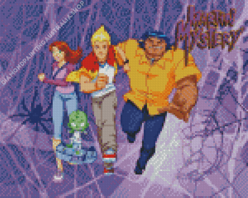 Martin Mystery Poster Art Diamond Painting