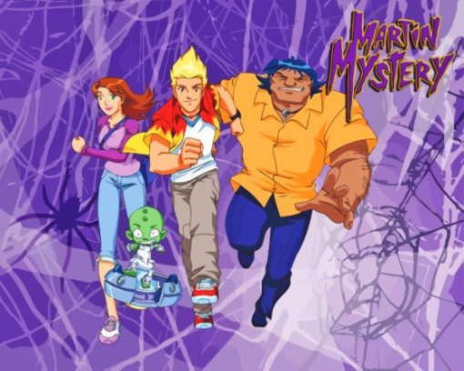 Martin Mystery Poster Art Diamond Painting