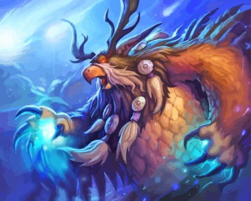 Moonkin World Of Warcraft Diamond Painting