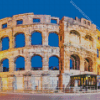 Pula Amphitheater Diamond Painting