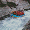 Rocks River Rafting Diamond Painting