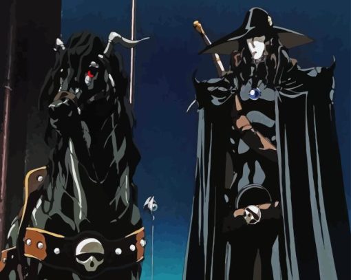 Vampire Hunter D Bloodlust Anime Character Art Diamond Painting