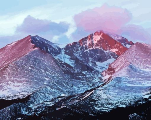 Colorado Mountains Diamond Painting