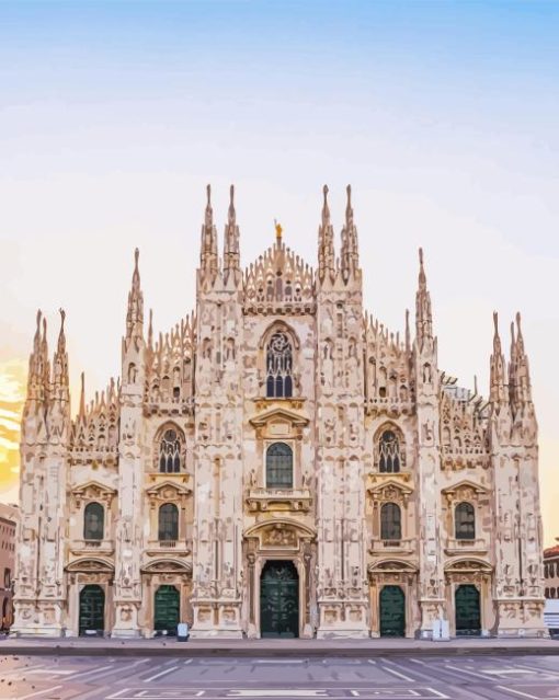 Duomo Di Milano Italy Diamond Painting