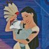 Meeko And Pocahontas Diamond Painting