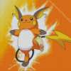 Pokemon Species Raichu Diamond Painting