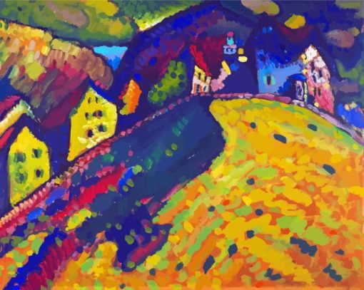 Wassily Kandinsky Landscape Diamond Painting