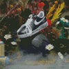 Black Nike Air Force Diamond Paintings