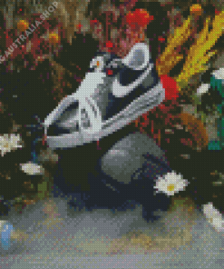 Black Nike Air Force Diamond Paintings