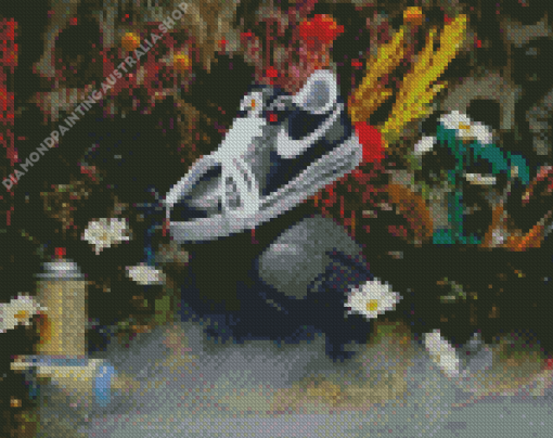 Black Nike Air Force Diamond Paintings