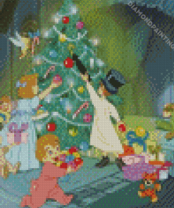 Disney Christmas Cartoon Diamond Paintings