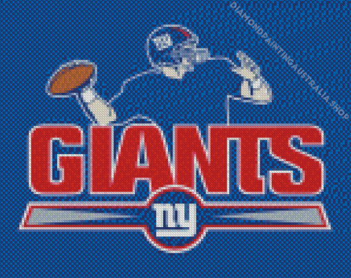 Giants football logo Diamond Paintings