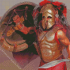 Greek Spartan Warrior Diamond Paintings