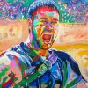 colorful Russell Crowe Diamond Paintings