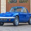 Blue Classic Lotus elan Diamond Paints