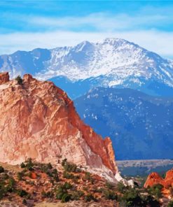 Pikes peak Colorado Diamond Paintings