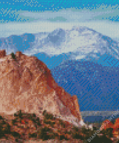 Pikes peak Colorado Diamond Paintings