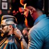 men Hairdresser art Diamond Paints