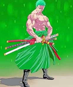 roronoa zoro art Diamond Paintings