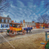 Colonial Williamsburg Visitor Center Diamond Painting