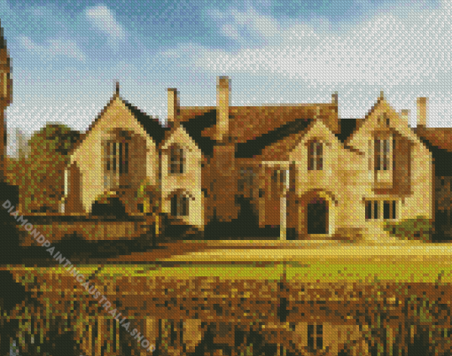 Great Chalfield Manor and Garden Diamond Painting