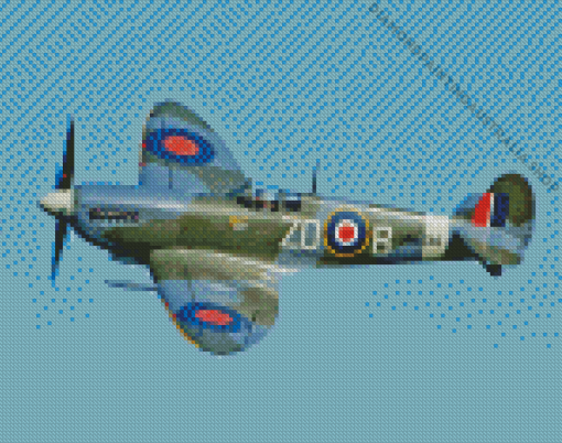 Spitfire Diamond Painting