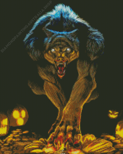 The Monster Wolf Diamond Painting