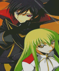 Code Geass Anime Diamond Painting