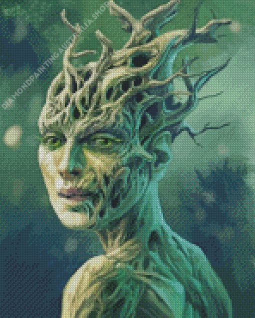 Dryad Tree Diamond Painting