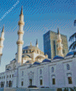 Grand Mosque of Tirana Diamond Painting