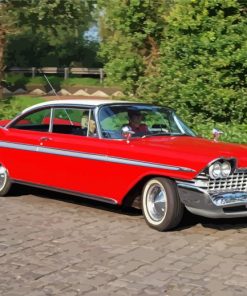 1958 Plymouth Fury Car Diamond Painting