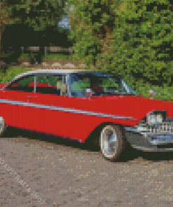 1958 Plymouth Fury Car Diamond Painting