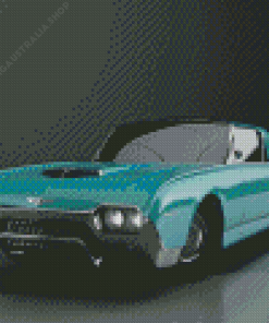 1961 Thunderbird Diamond Painting