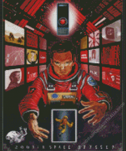 2001 A Space Odyssey Poster Diamond Painting