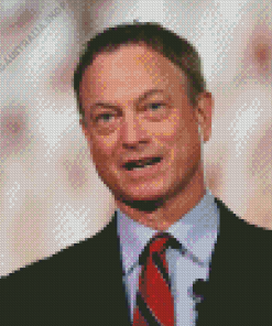 Actor Gary Sinise Diamond Painting