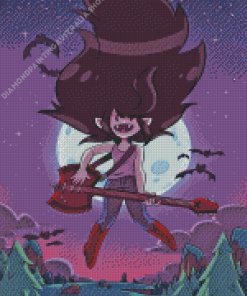 Adventure Time Marceline Vampire Diamond Painting