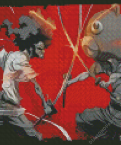 Afro Samurai Game Diamond Painting