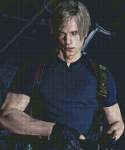 Agent Leon s Kennedy Diamond Painting