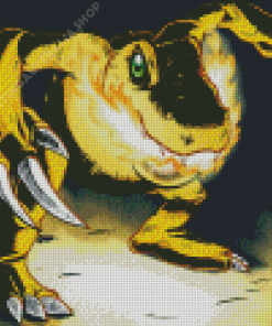 Agumon Character Diamond Painting