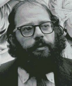 Allen Ginsberg Poet Diamond Painting