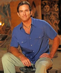 American Host Jeff Probst Diamond Painting